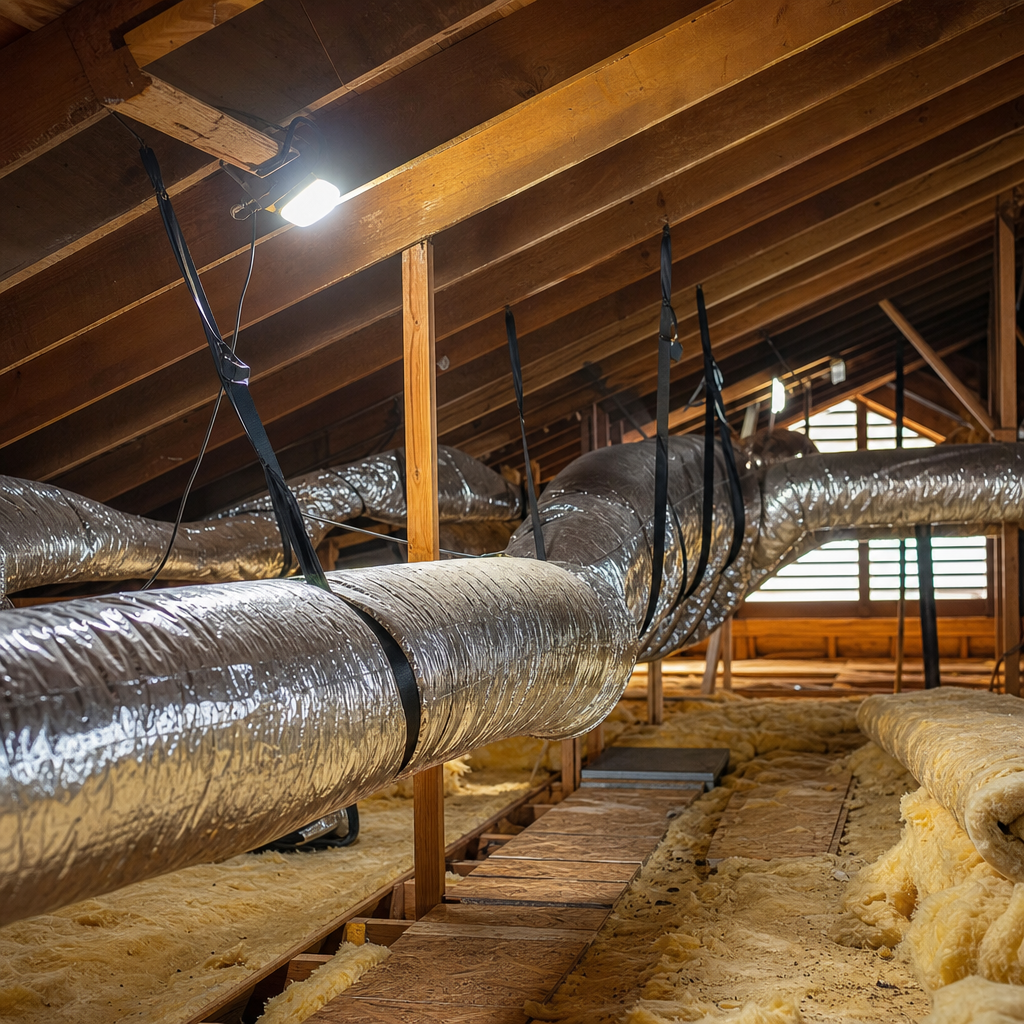 Illustration for duct repair and sealing in Universal City