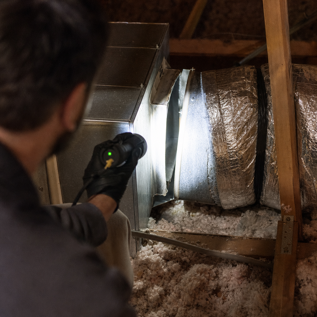 Illustration for duct sealing in Burbank