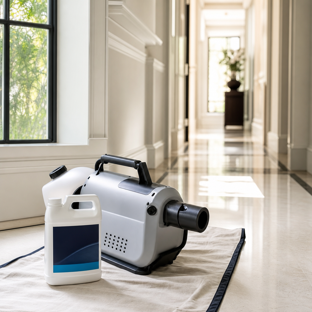 Illustration for air quality sanitizing in Beverly Hills