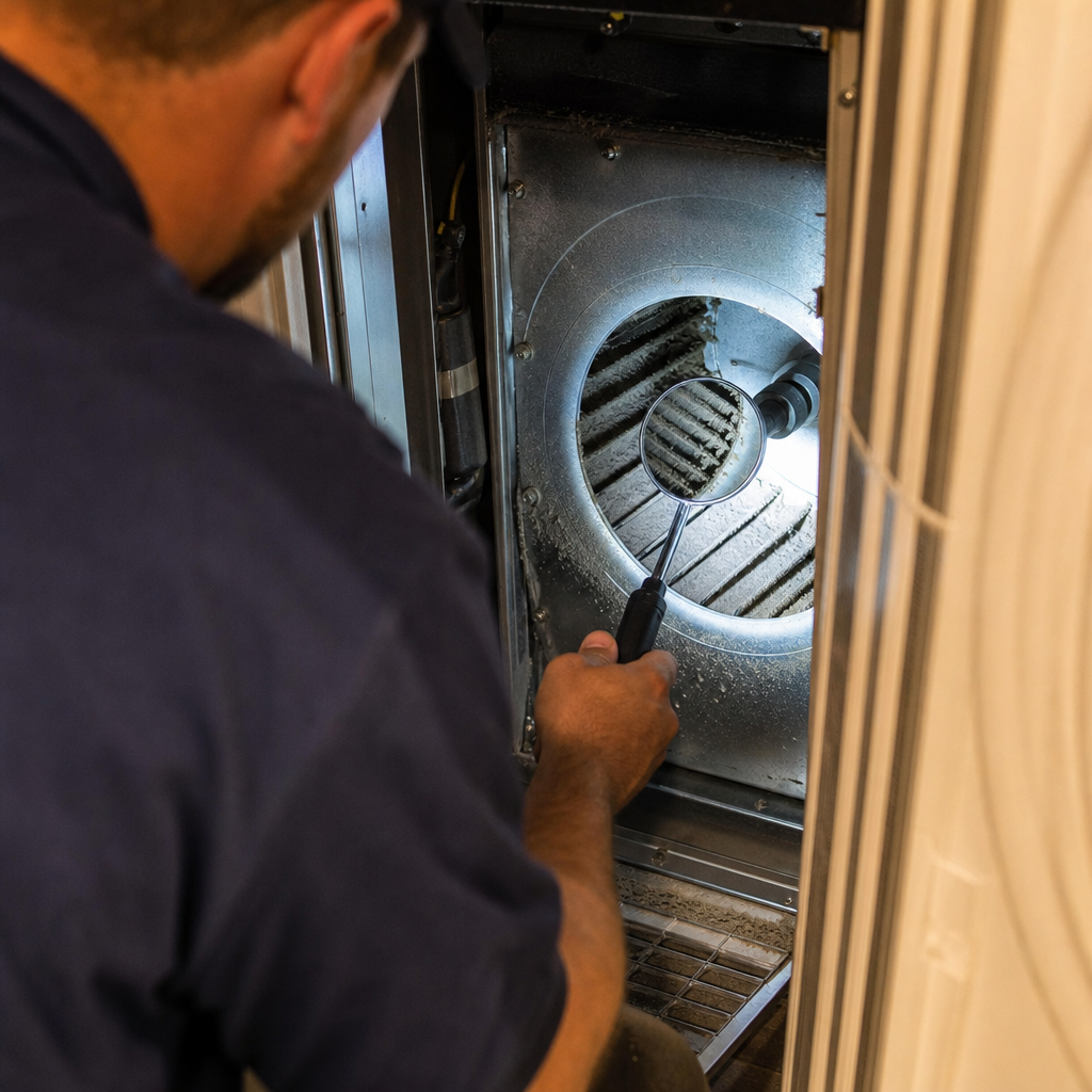 Illustration for return duct cleaning in Sherman Oaks