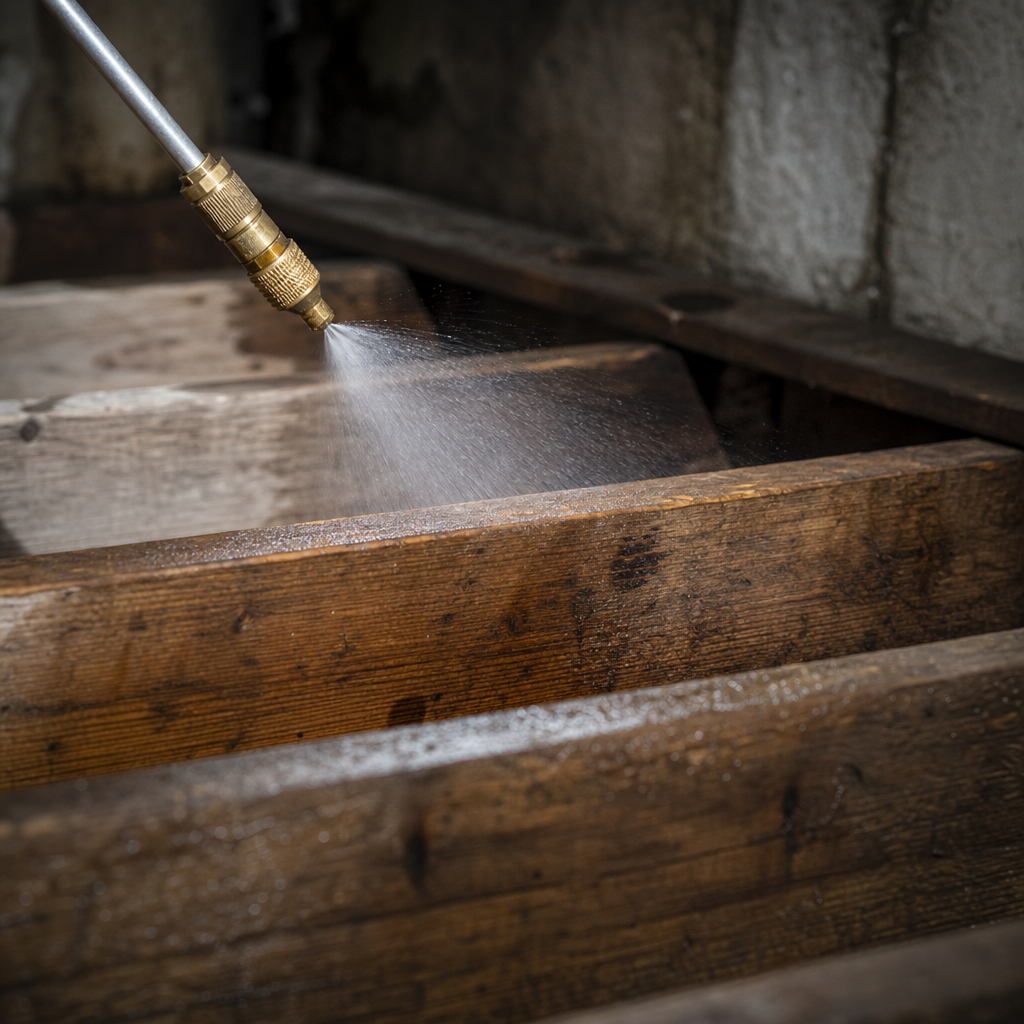 Illustration for water damage restoration in Hunts Point