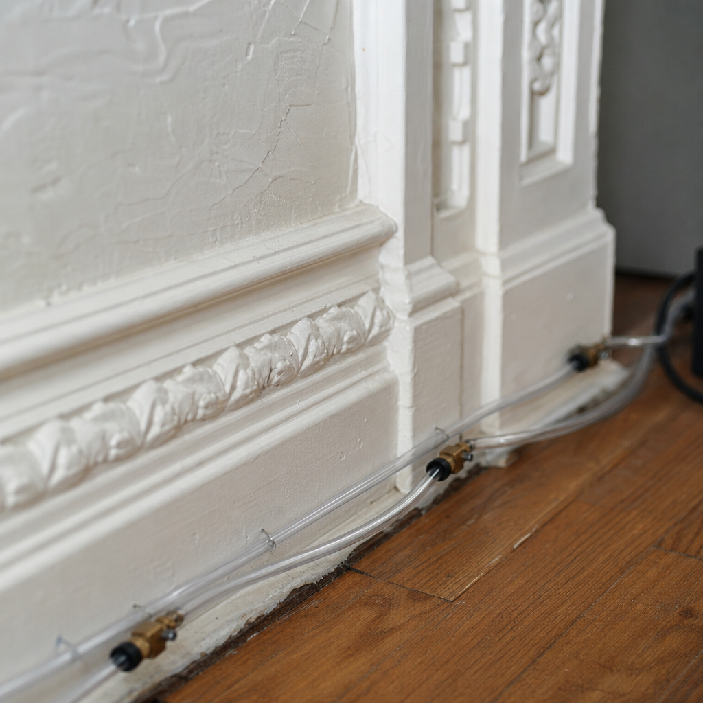 Illustration for water damage restoration in Murray Hill
