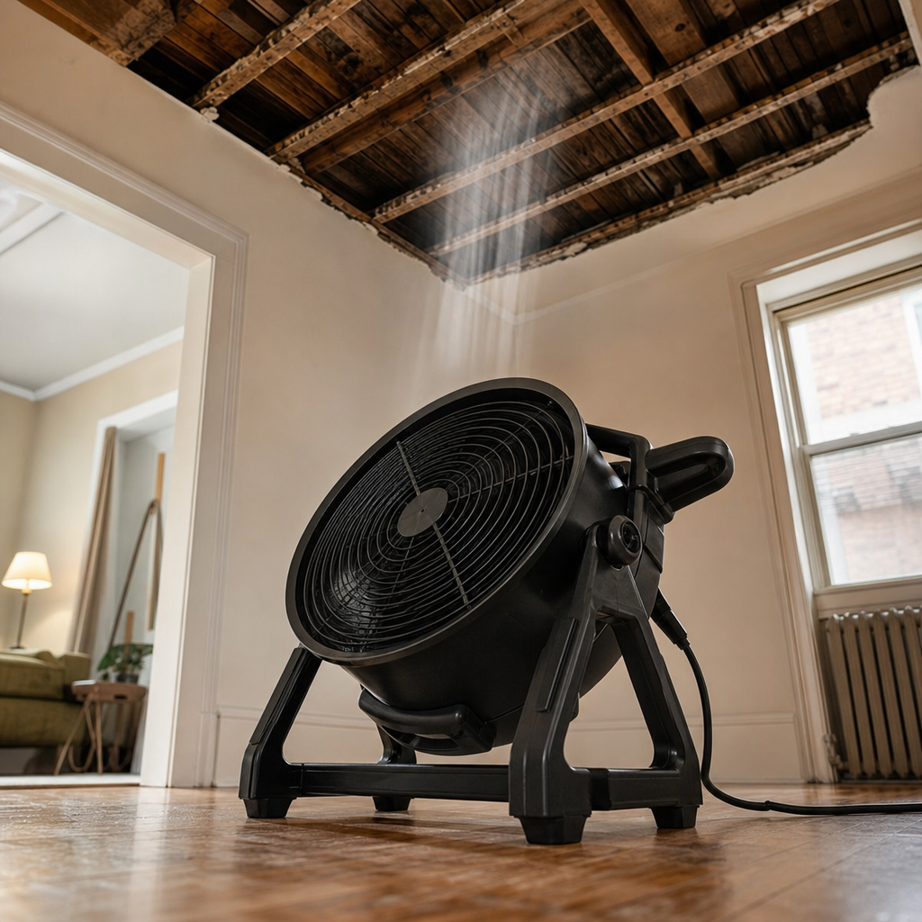 Illustration for water damage restoration in Upper West Side