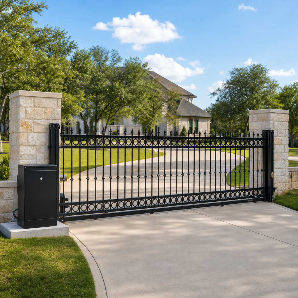 Illustration for same day driveway gate repair mckinney