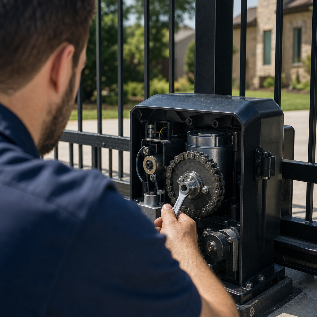 Illustration for slide gate repair mckinney