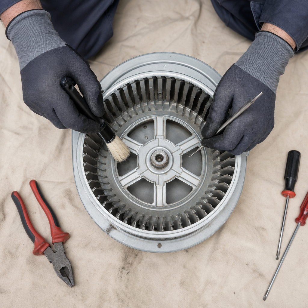 Illustration for air duct cleaning in San Bruno
