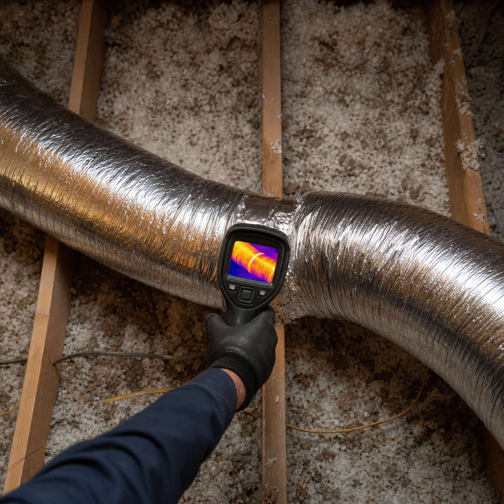 Illustration for air duct cleaning in Concord