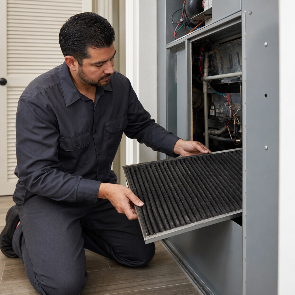 Illustration for air duct cleaning in Millbrae