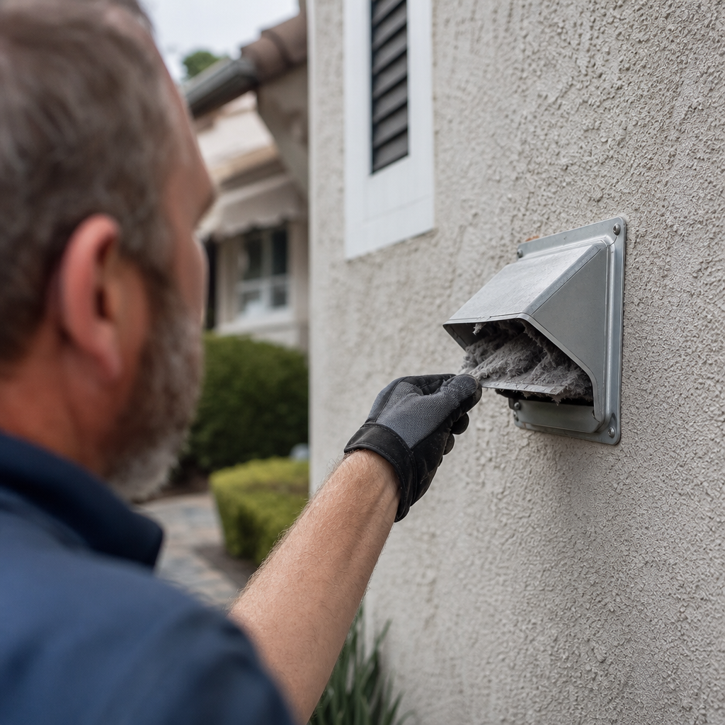 Illustration for dryer vent cleaning in Hillsborough