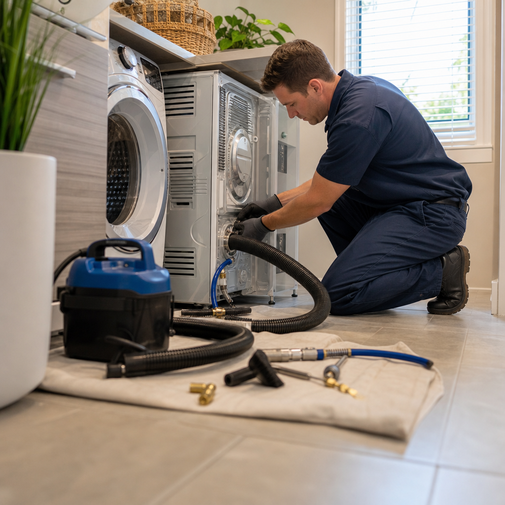 Illustration for dryer vent cleaning in San Mateo