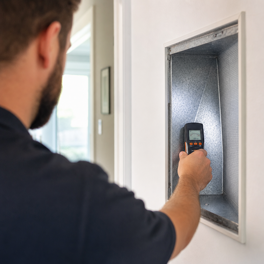 Illustration for air vent cleaning in San Mateo