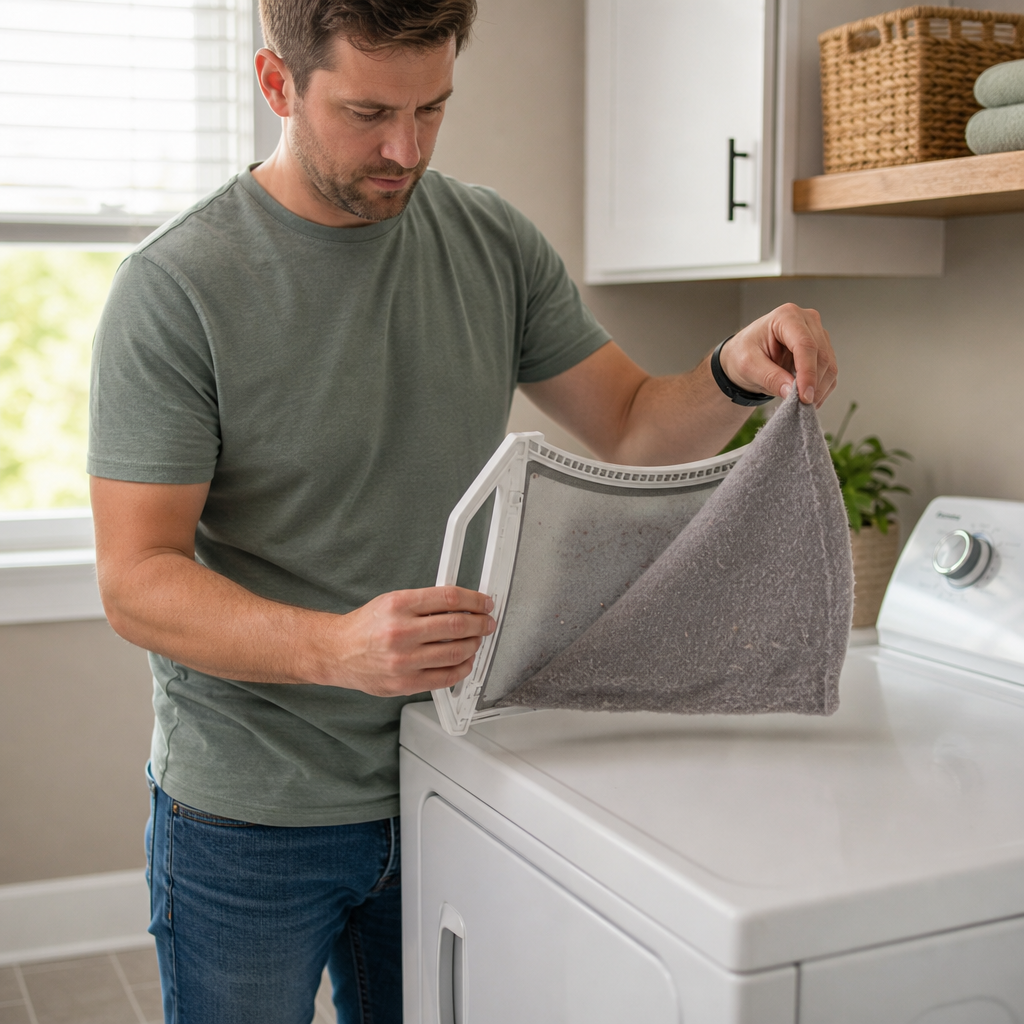 Illustration for dryer vent cleaning in Hayward
