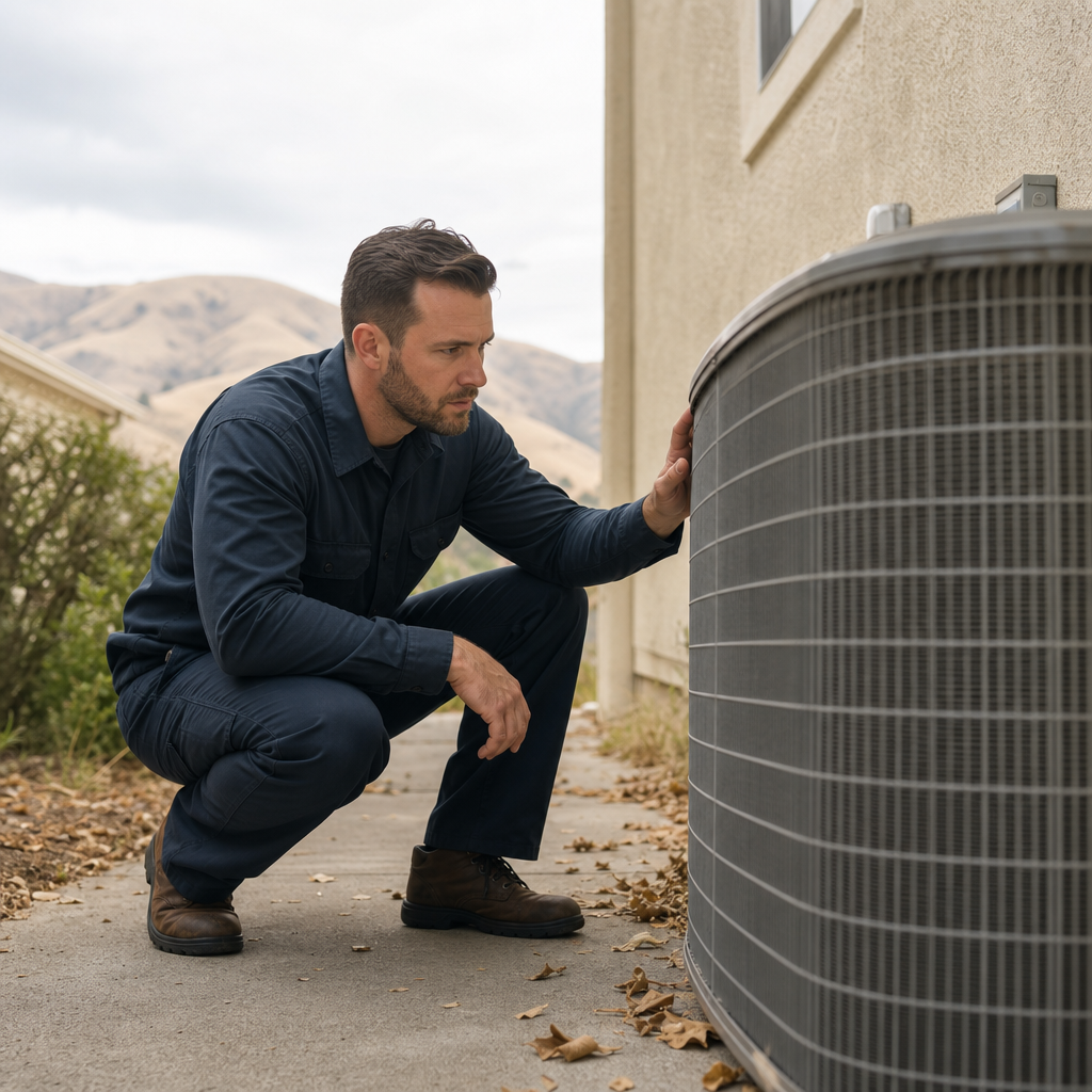 Illustration for air duct cleaning in Benicia
