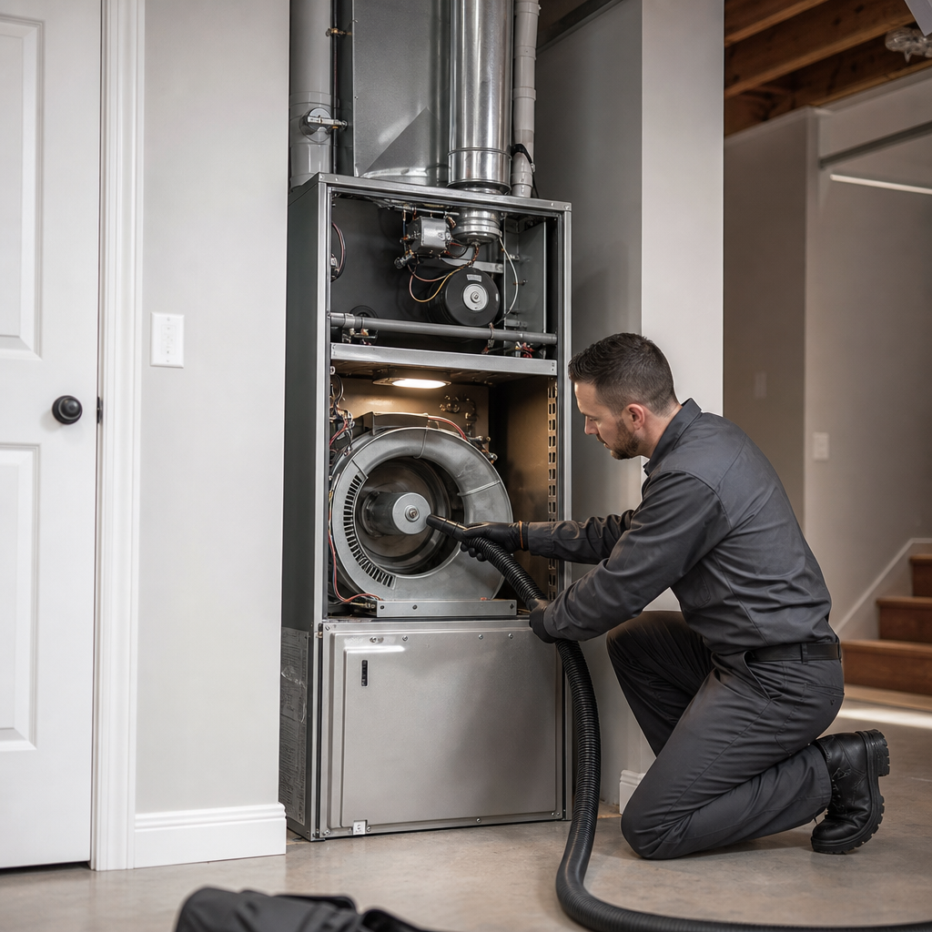 Illustration for air duct cleaning in Cherryland