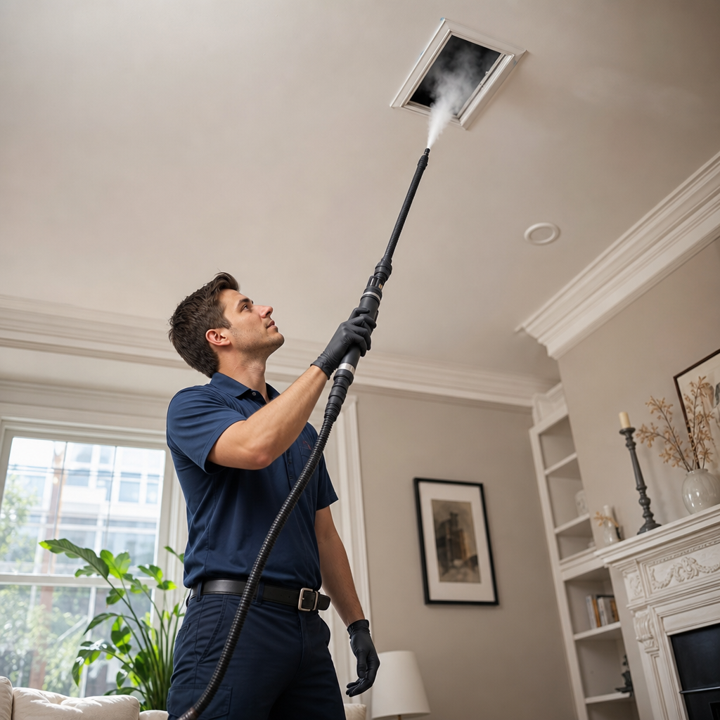 Illustration for air duct cleaning in San Francisco