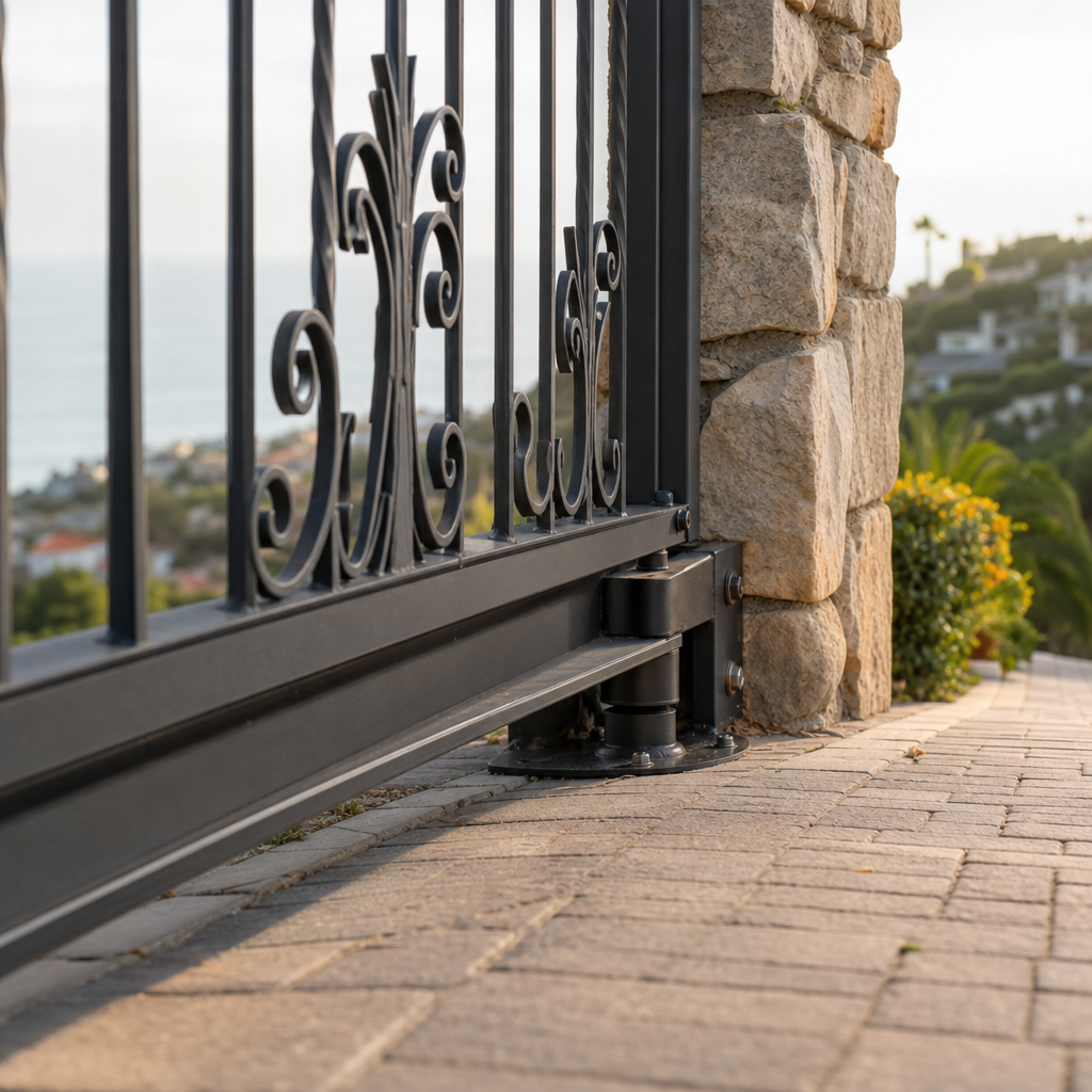Illustration for gate repair in Laguna Beach