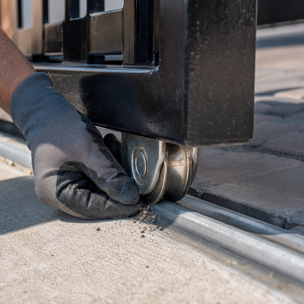 Illustration for automatic gate repair in Laguna Niguel