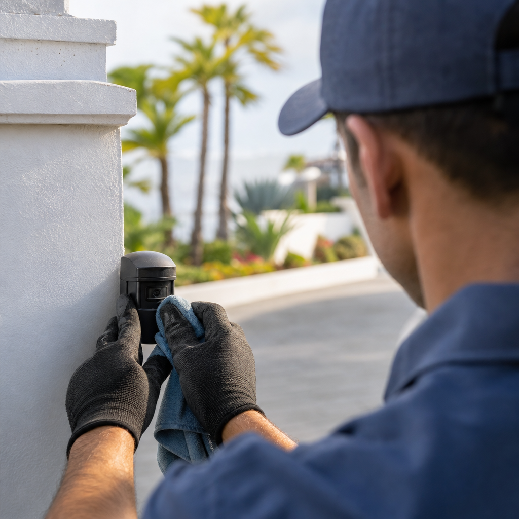 Illustration for gate repair in Newport Beach