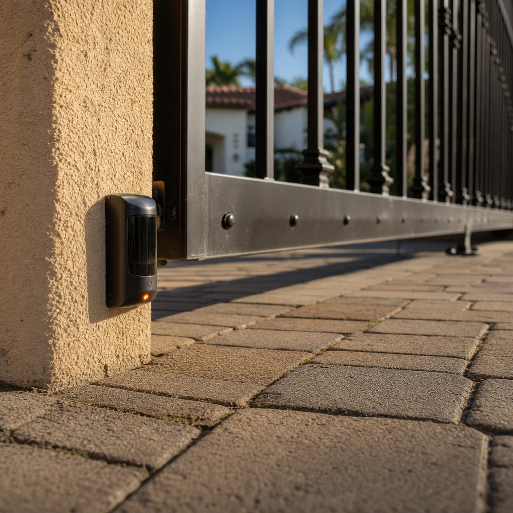 Illustration for automatic gate repair in Mission Viejo