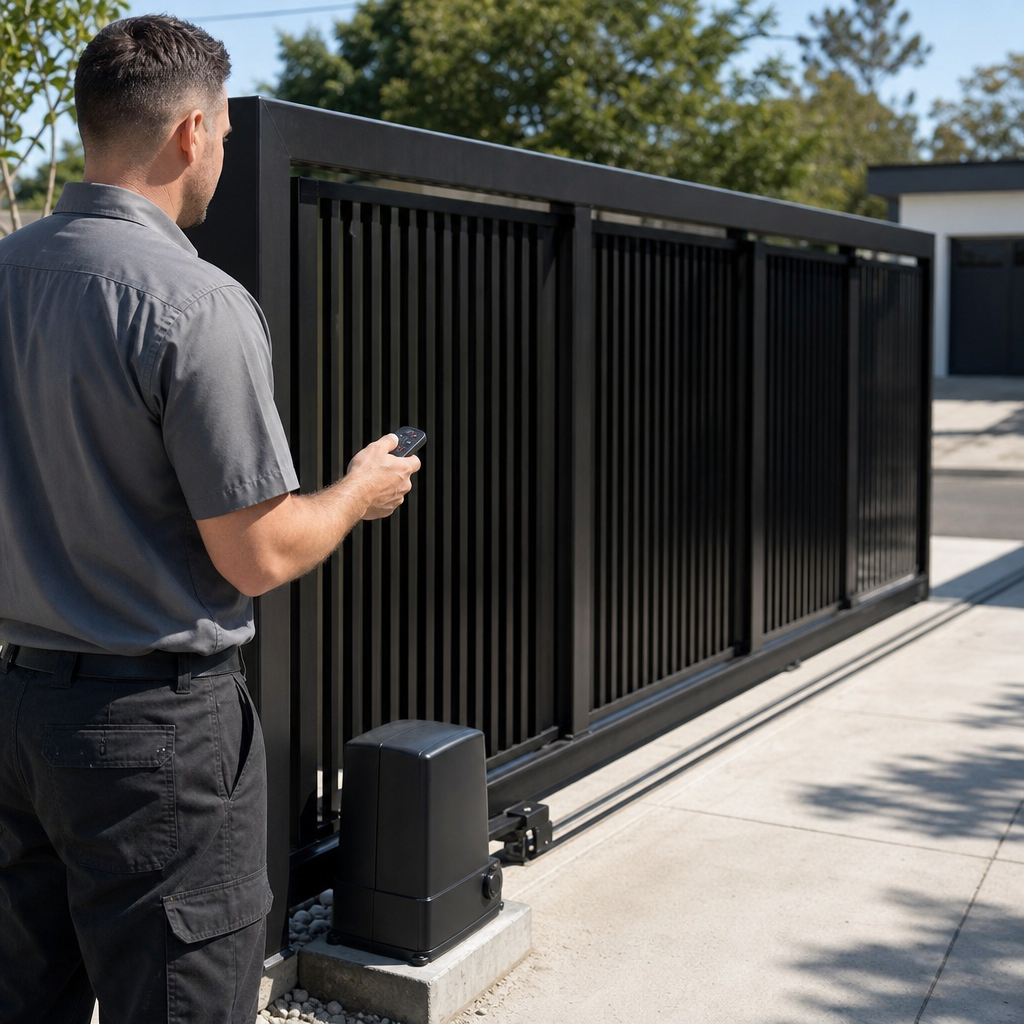 Illustration for gate repair in Brea
