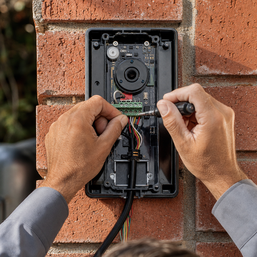 Illustration for gate repair in Encino