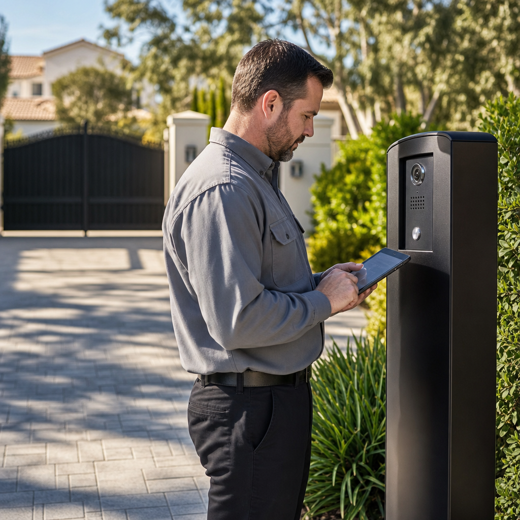 Illustration for gate repair in Cypress