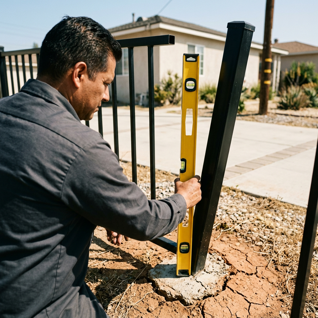 Illustration for gate repair in Santa Ana