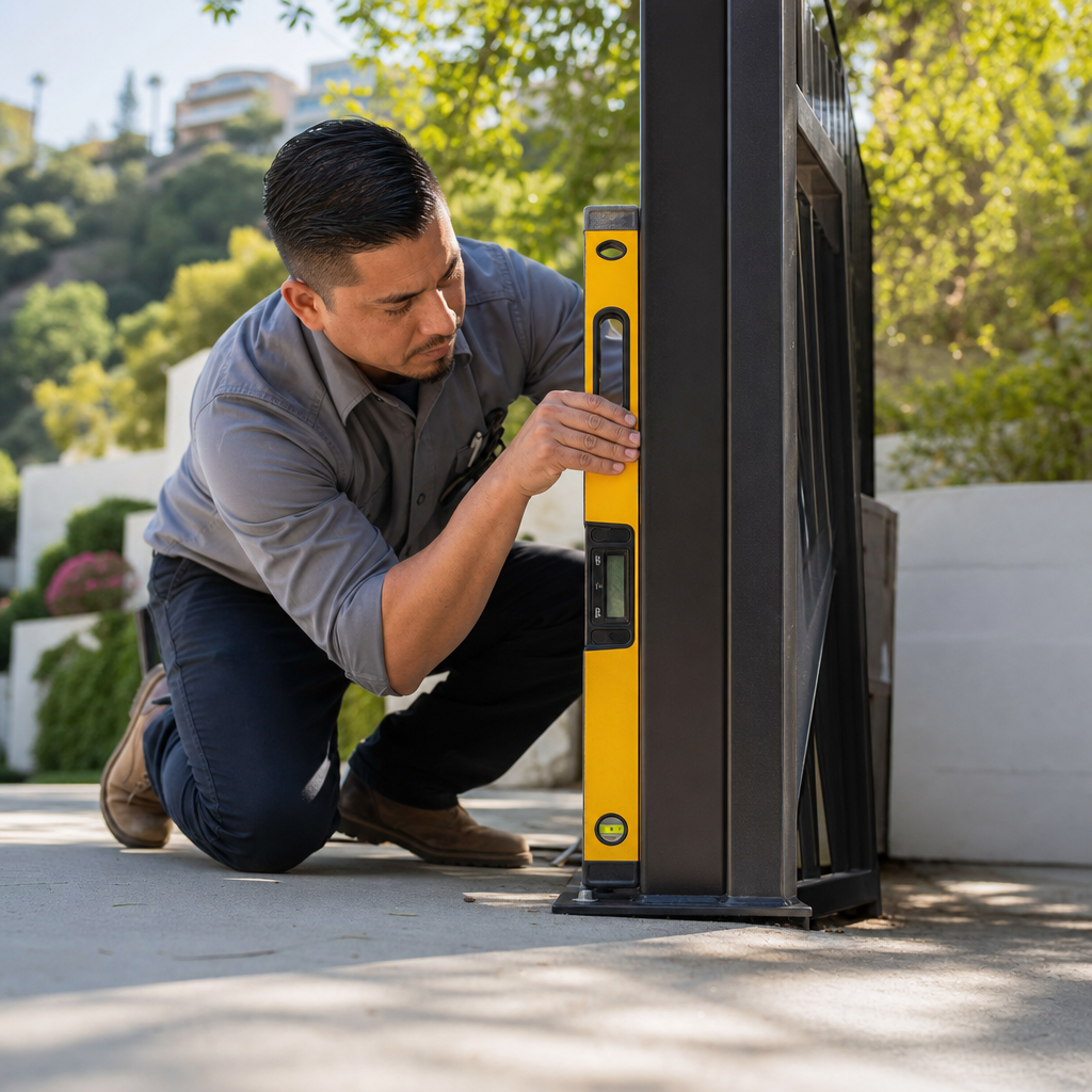 Illustration for gate repair in Silver Lake