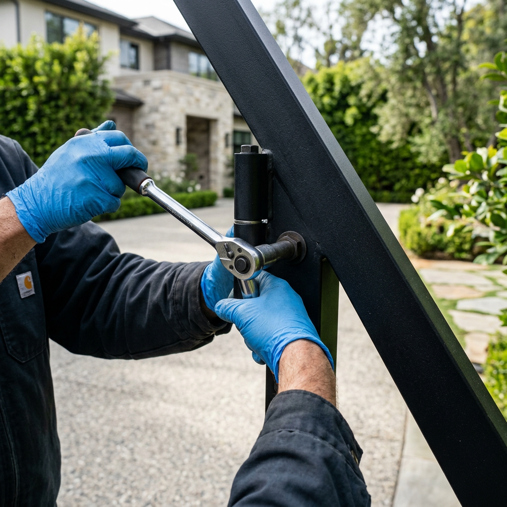 Illustration for gate repair in Century City