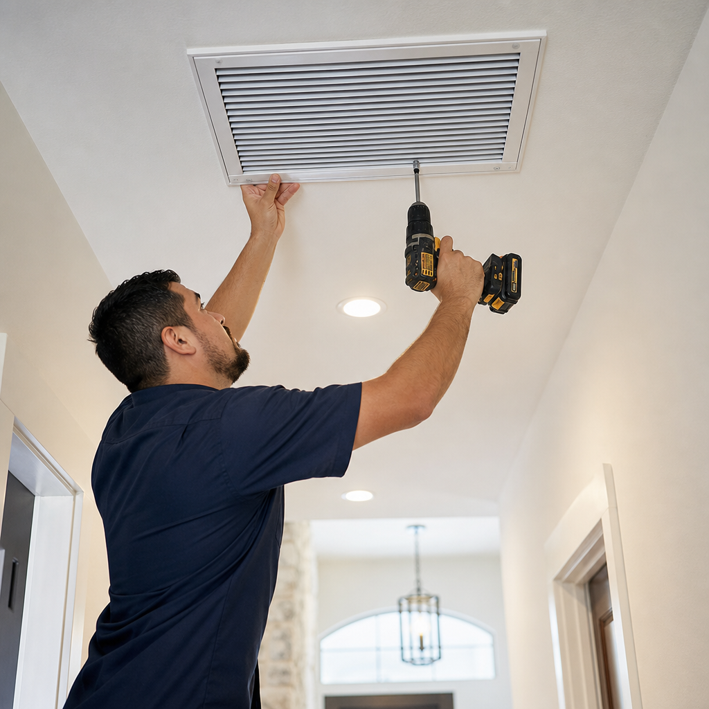 Illustration for hvac cleaning in Hutto