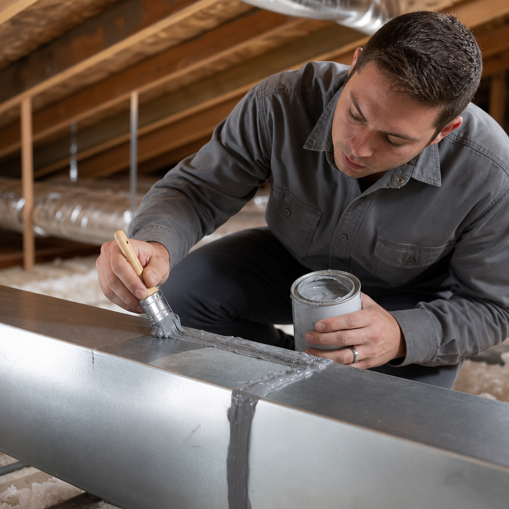 Illustration for air duct cleaning in Elgin