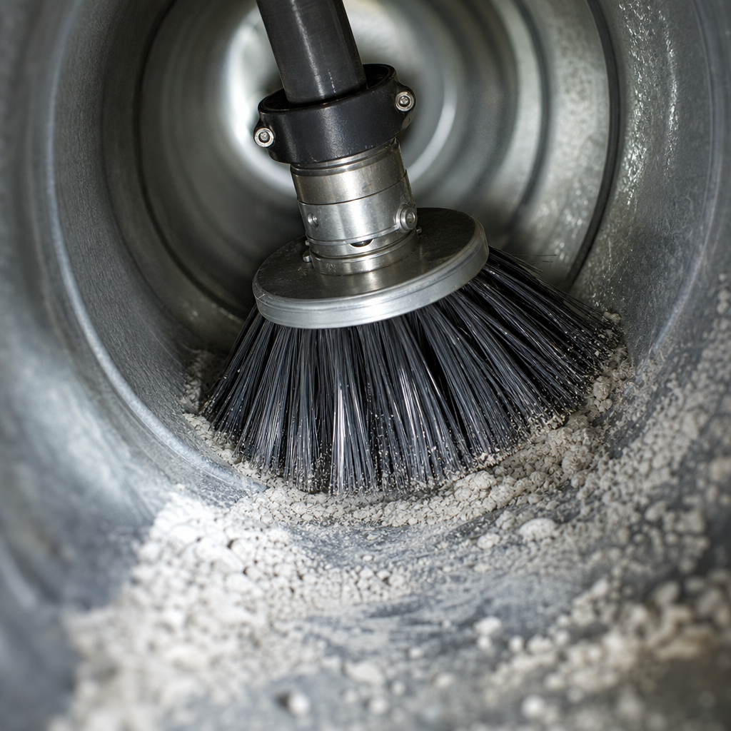 Illustration for air duct sanitizing in Pflugerville
