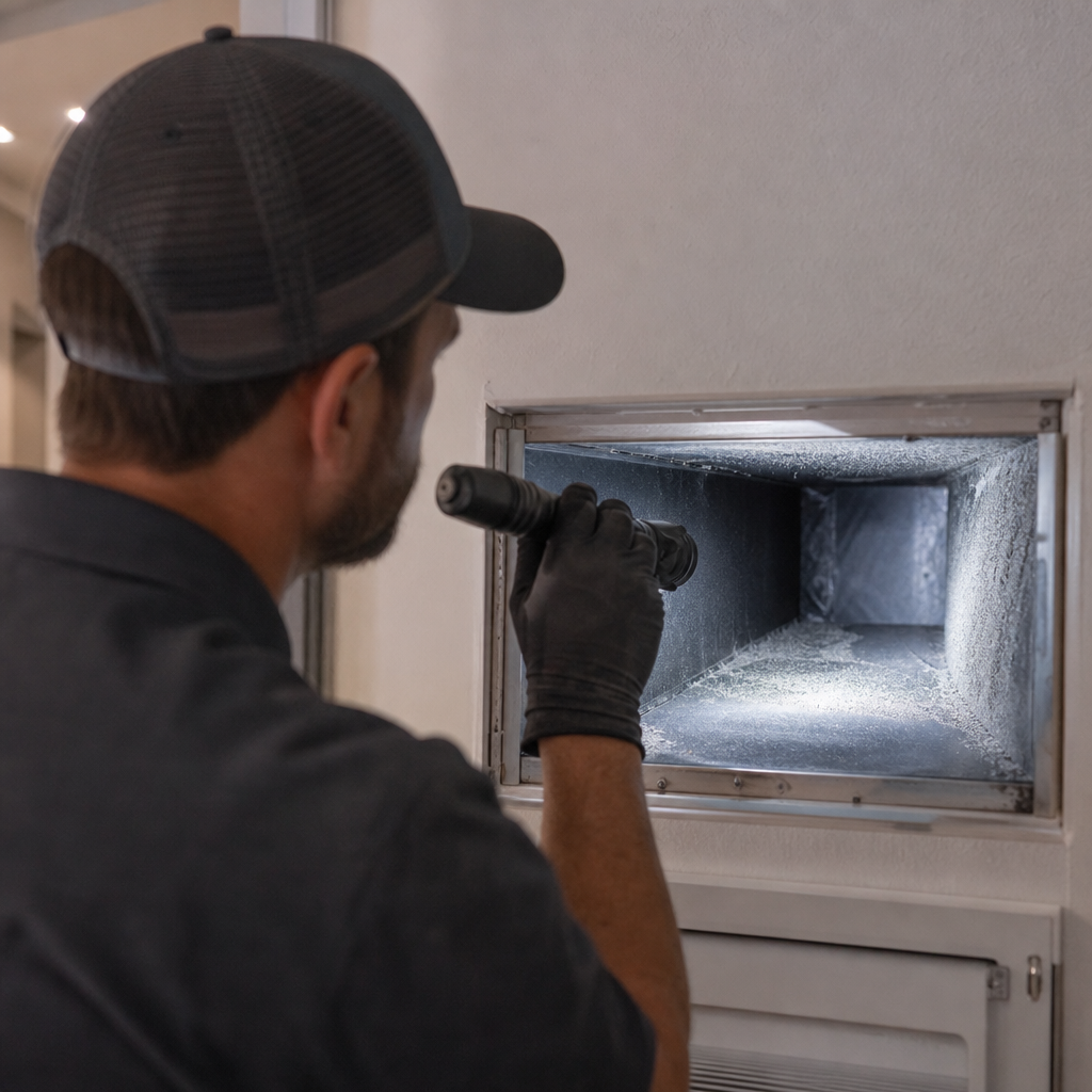 Illustration for hvac duct cleaning service in Austin