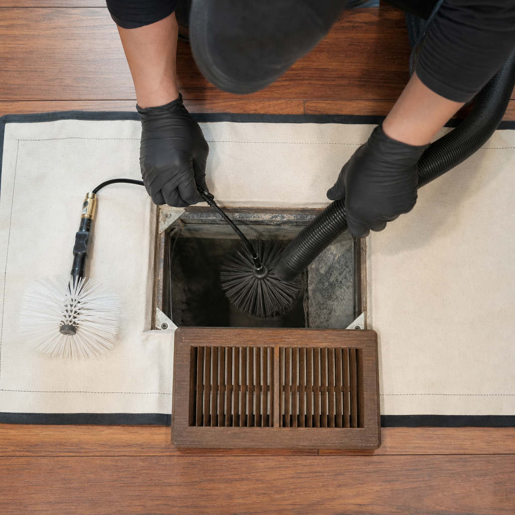 Illustration for hvac duct cleaning service in Anderson Mill