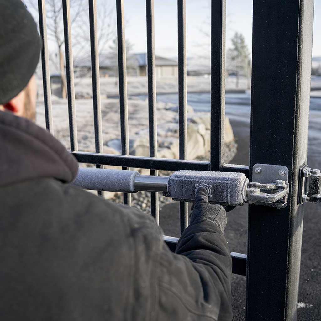 Illustration for gate repair in Cheney