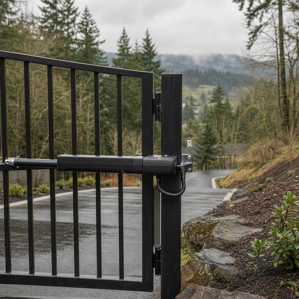 Illustration for gate repair in Camas
