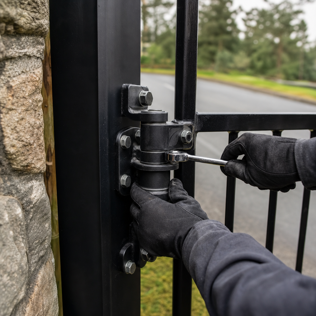 Illustration for gate repair in Milwaukie