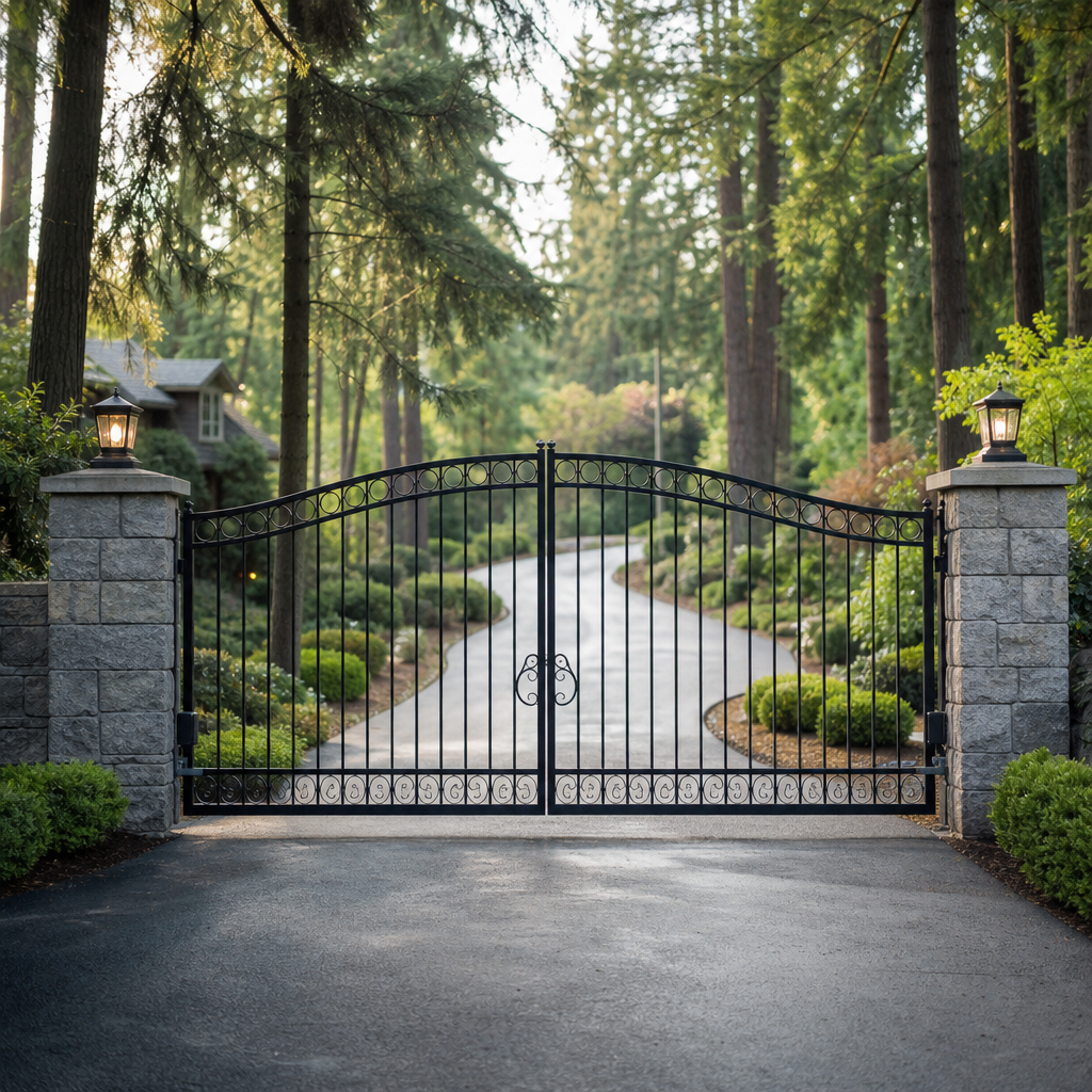 Illustration for gate repair in Lake Oswego