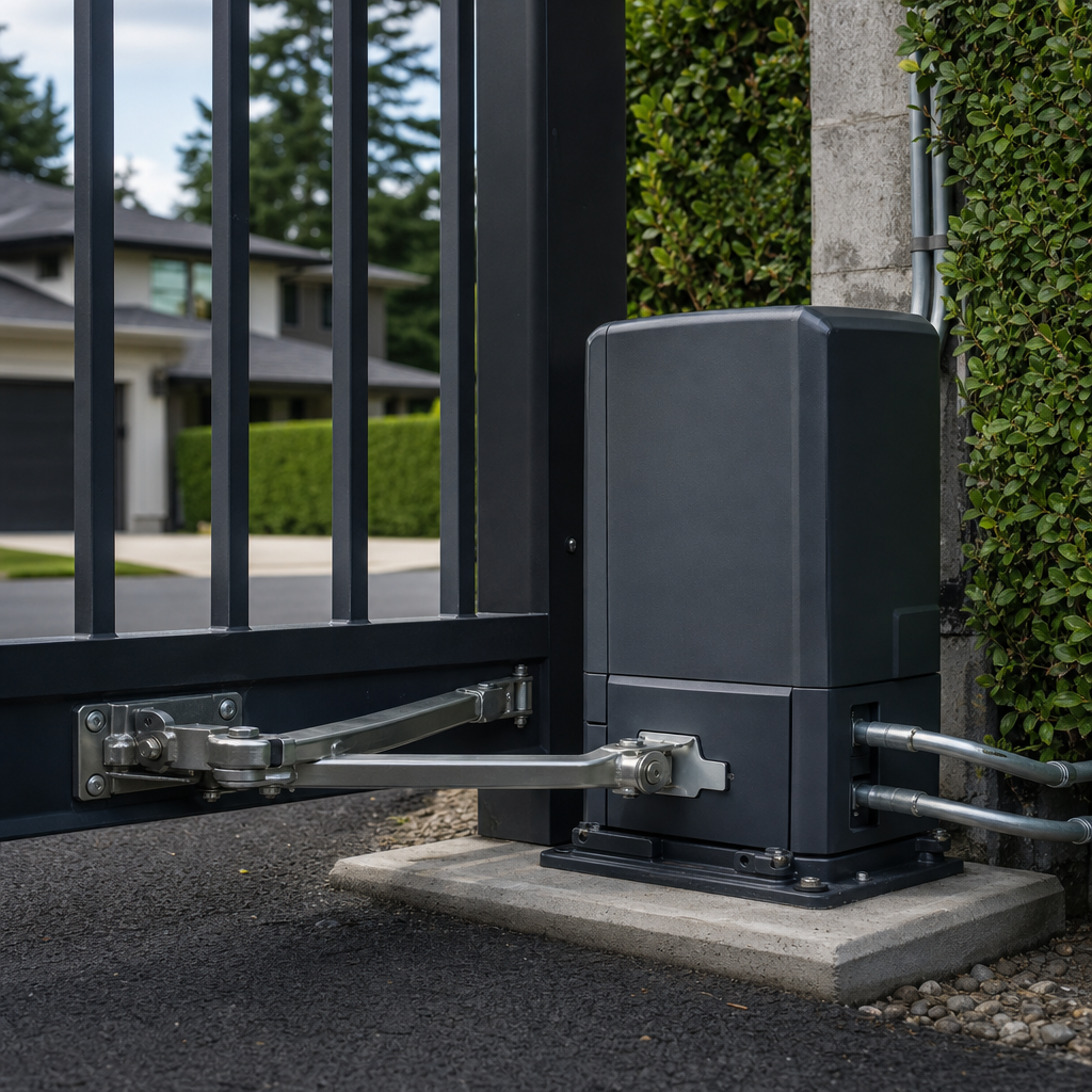Illustration for gate repair in Wilsonville
