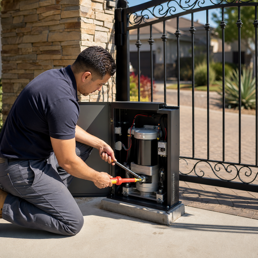 Illustration for 24 7 gate repair corona ca