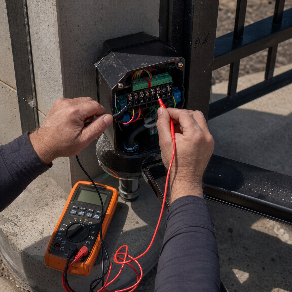 Illustration for driveway gate repair corona ca