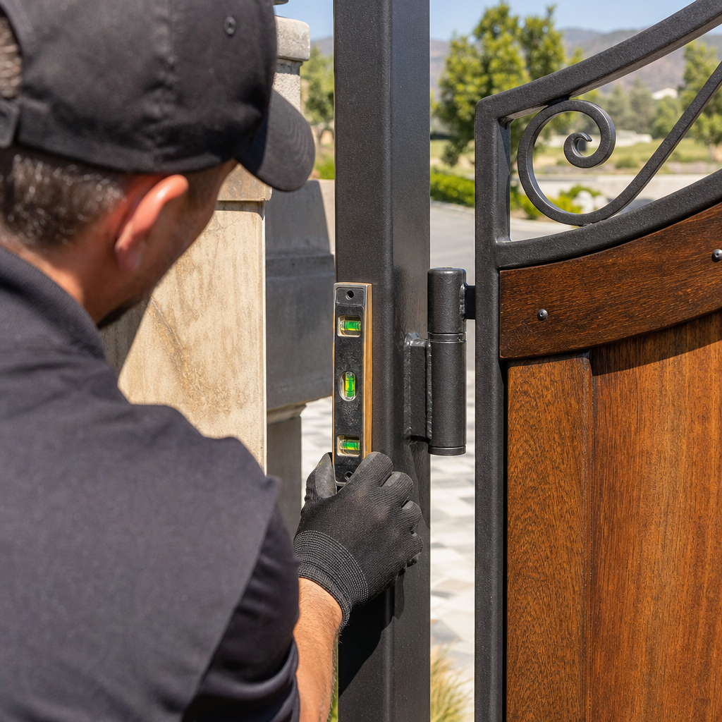 Illustration for gate repair how to & troubleshooting guides in corona
