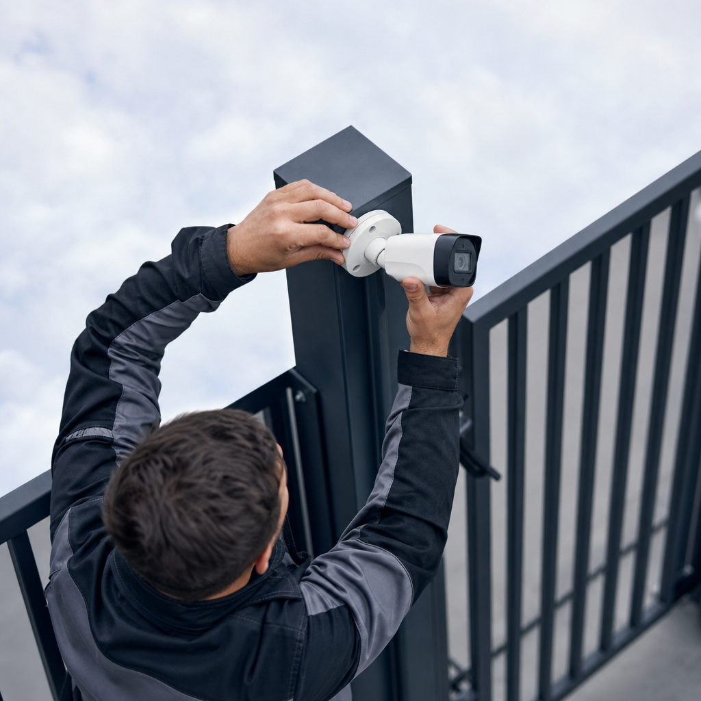 Illustration for security gate repair