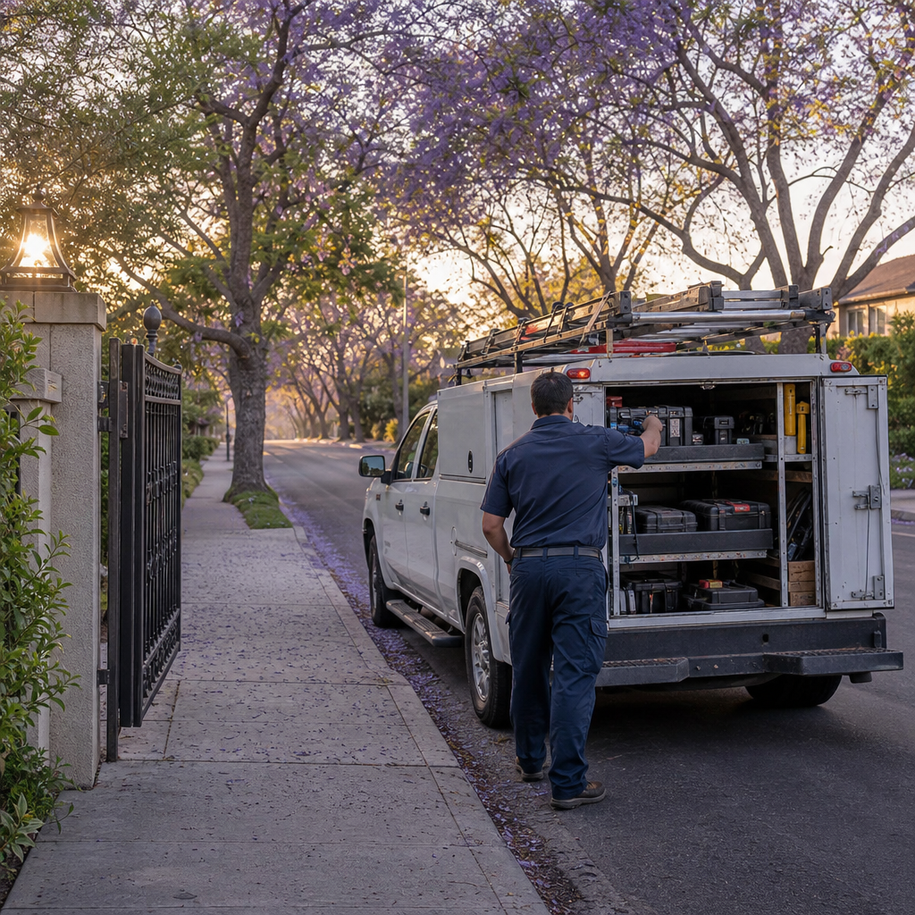 Illustration for 24/7 emergency gate repair pasadena