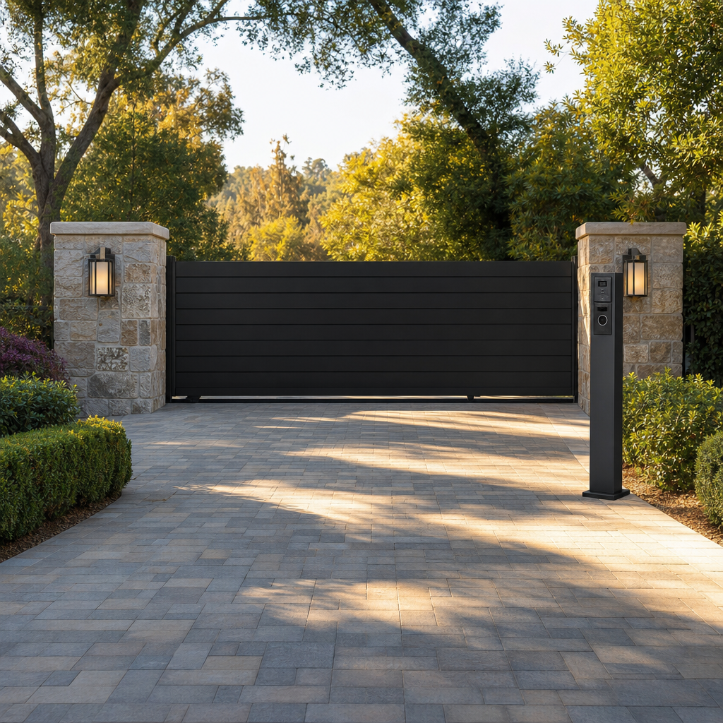 Illustration for premier gate and access control