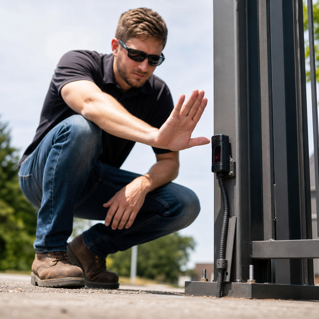 Illustration for commercial gate companies near me