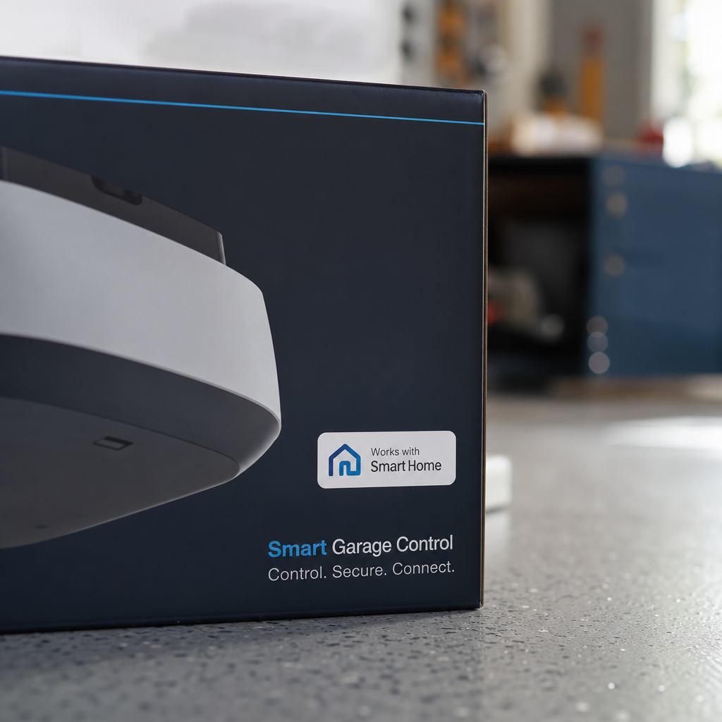 Illustration for garage door opener replacement
