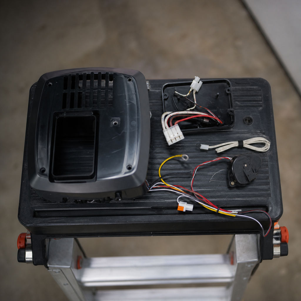 Illustration for cost to replace garage door motor