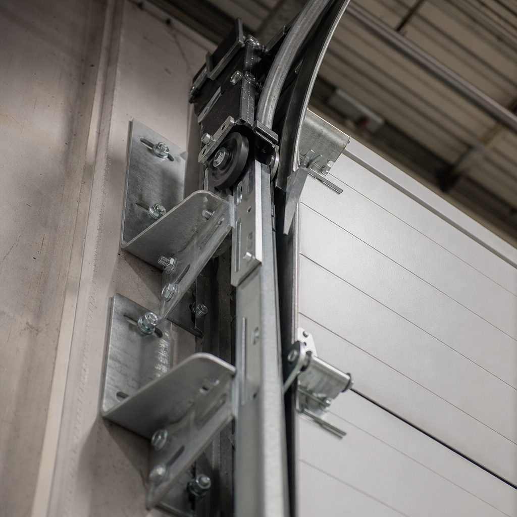 Illustration for emergency commercial door repair