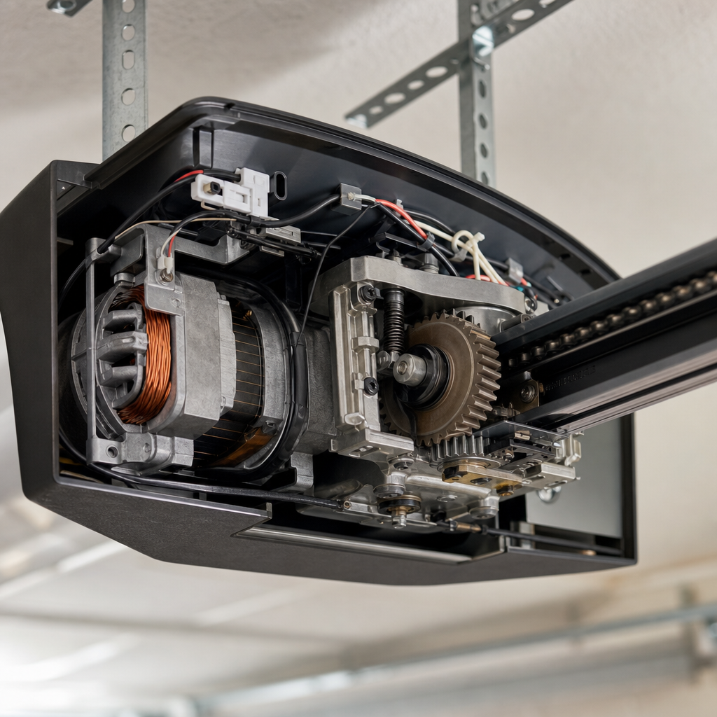 Illustration for garage door opener motor replacement cost